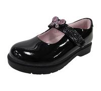 Lelli Kelly Zapatos escolares Melody 3 para niñas, color negro, LK8933 (NE03), Black, 34 EU