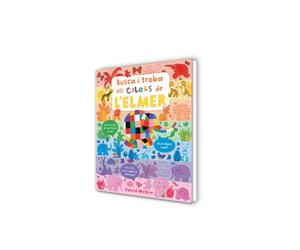 L'Elmer. Llibre de cartró - Busca i troba els colors de l'Elmer (Mans petitones)