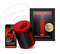 LELO F2S, Masturbador y Entrenador de Resistencia Masculino con Aplicación por Bluetooth, 14 Modos de Placer y un Modo Interactivo con IA, Masturbador Masculino, Juguetes Sexuales (Red)