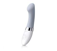 LELO GIGI 2 Estimulador del Punto G, Exquisito Vibrador Curvado, Recubierto con Silicona y Diseñado para Estimular el Punto G de la Mujer, Cool Gray