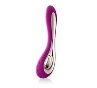 LELO ISLA Vibrador para Estimulación Profunda Deep Rose: Consolador Femenino Sumergible y Recargable para Estimular del Punto G. 1 año de Garantía.