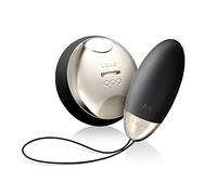 LELO LYLA 2 Black Masajeador Bala para Mujeres, Masajeador de Silicona con Tecnología SenseMotion y Control Remoto