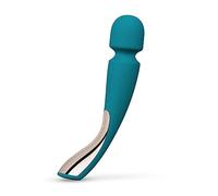 LELO SMART Wand 2 Medium, Juguetes Sexuales de Cuerpo Entero, este Potente Vibrador Wand Libera la Tensión de los Músculos y Estimula el Clítoris, Ocean Blue