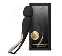 LELO SMART Wand 2 Medium, Juguetes Sexuales de Cuerpo Entero, este Potente Vibrador Wand Libera la Tensión de los Músculos y Estimula el Clítoris, Black