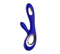 LELO Soraya Wave Vibrador Rabbit Midnight Azul - Estimulación Dual Con Tecnología WaveMotion