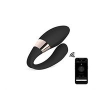 LELO TIANI Harmony, Juguetes Eróticos para Pareja, Uno de los Lujosos Juguetes Sexuales con app, Potente Vibrador Sexual con 2 Motores Sincronizados, Black