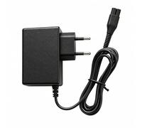 Leloco Cargador de 5,5 V 0,6 A compatible con aspiradora Kärcher WV2 WV50 WV60 WV70, fuente de alimentación de repuesto para limpiador de ventanas Karcher, cable de carga de 1,5 m