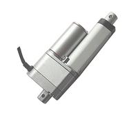 Leloo Lcuihong-Lineal Eléctrico Actuador Lineal Eléctrico con Potenciómetro Pote Feedback, 198mbs Cargar 80mm / s, 12V 24V DC 900N 90kg, 30 mm accidente cerebrovascular