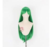 Lelouch Lamperouge Cc/la encarnación de las pelucas del diablo escarlata Touhou Proyecto Cirno Peluca de cosplay Pelo largo recto verde KUMZ8916