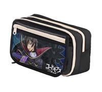 Lelouch Lamperouge Estuche Anime CC Estuche -21 x 8 x 13 cm Lulu Papelería Caja organizadora Lulu Pencil Case Escolar Regalos para Fans, Tipo 4., 21*8*13cm, Estuche para