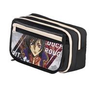 Lelouch Lamperouge Estuche Anime CC Estuche -21 x 8 x 13 cm Lulu Papelería Caja organizadora Lulu Pencil Case Escolar Regalos para Fans, Tipo 12, 21*8*13cm, Estuche para