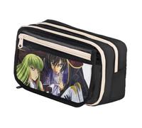 Lelouch Lamperouge Estuche Anime CC Estuche -21 x 8 x 13 cm Lulu Papelería Caja organizadora Lulu Pencil Case Escolar Regalos para Fans, Tipo 3, 21*8*13cm, Estuche para