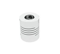 Leluo 1 pieza D15L20 Acoplamiento flexible 2 mm 3 mm 4 mm 5 mm 6 mm 6,35 mm 8 mm Acoplamiento de eje de motor paso a paso de eje Z de aleación de aluminio arreglar munt(4mm to 6.35mm)