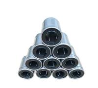 Leluo 10 rodamientos lineales LME5UU LME8UU LME10UU LME12UU LME16UU LME20UU Eje guía de deslizamiento Bola herramientas(LME8UU)