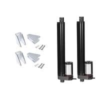 Leluo 2 uds actuador lineal de 12V 4 Uds soporte 50mm 100mm 150mm 200mm 250mm carrera Herramientas industriales