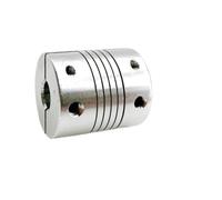 Leluo Acoplamiento D20 L25 for eje de motor paso a paso, araña de mordaza flexible, acoplador de eje ciruela arreglar munt(4mm to 6mm)