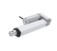 Leluo Actuador lineal DC12V 50 mm 100 mm 150 mm 200 mm 250 mm Carrera 750N Accionamiento lineal for automatización del hogar lineal Herramientas industriales(300mm Stroke)