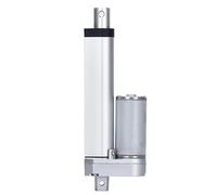 Leluo Actuador lineal de 24v CC, pistón de accionamiento, Motor eléctrico de engranaje de Metal, carrera de 50mm, 600mm, mesa elevadora de carga 500N Herramientas industriales