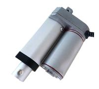 Leluo Actuador lineal Motor elevador mesa 1000N DC actuador lineal eléctrico 12V carrera telescópica 20mm 30mm 50mm 100mm 250mm 400mm Herramientas industriales