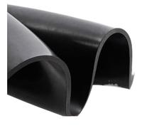 Leluo Almohadilla mecánica de silicona conductora negra for lámina de electrodo conductora resistente a la humedad Industria(350x300x1mm)