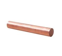 Leluo Barra redonda de cobre for fresado de varillas, soldadura, metalurgia, 100 mm-300 mm de longitud, 3 mm-30 mm de diámetro Bricolaje(14x250mm)