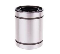 Leluo Cojinetes lineales, bujes lineales LM8UU, LM10UU, LM16UU, LM12UU, varillas de 8 mm, rieles lineales, ejes lineales, piezas for impresoras 3D DIY herramientas(LM12LUU)