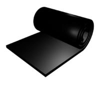 Leluo Lámina de caucho conductora for una mejor conectividad eléctrica. Material conductor. Industria(1meterx0.5meterx3mm)