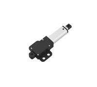 Leluo Motor de actuador lineal 6V 12V 24V Actuador lineal 10 mm 21 mm 30 mm Carrera for robótica domótica Herramientas(24V 30mm/s 30N 30mm stroke)