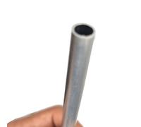 Leluo Tubo de aleación de aluminio 6061 de 3 mm de espesor, recto y redondo, for la fabricación de componentes de condensadores y evaporadores. Edificios(24cm OD 24 x ID 18mm)