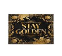 Lema creativo: rompecabezas Stay Golden para adultos, rompecabezas desafiante perfecto para noches de juegos, 500 piezas