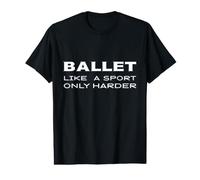 Lema de Ballet para Hombre como un Deporte Solo bailarín más Duro Camiseta gráfica económica