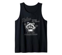 Lema de motivación Relax We're All Crazy Animal Lover Camiseta sin Mangas