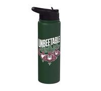 Lema divertido de remolacha fuerte imbeetable Stainless Steel Insulated Water Bottle