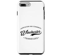 Lema estatal de Winchester Tennessee TN para Hombres y Mujeres Carcasa para iPhone 7 Plus/8 Plus