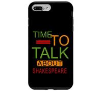 Lema humorístico de Shakespeare Charla de tiempo angustiado Carcasa para iPhone 7 Plus/8 Plus