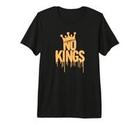 Lema No Kings | Anti-Autoridad, protesta - Bold Camiseta Premium