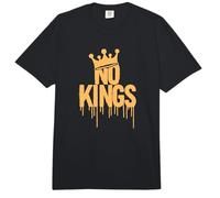 Lema No Kings | Anti-Autoridad, protesta - Bold Comfort Colors Adult Heavyweight T-Shirt