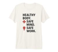 Lema Profesional para Regalo de la Semana de la Seguridad y Equipos industriales Camiseta Premium