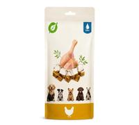 Lemag SRL - Snack para perros premium 85 g x5 paquetes para sabor multigusto pollo, jamón, salmón, atún, cachorros mayores sin gluten LEMAG SRL (pollo)