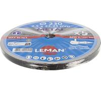 Leman 233049.05 - Disco corte metal (230 x 2,5 mm)