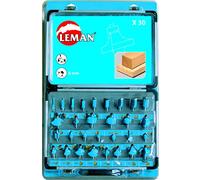 Leman 428.700.30 - Juego 30 fresas variadas