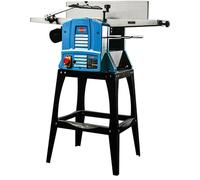 LEMAN - Regruesadora Cepilladora LODRA260, 260 mm, Motor 1500 W, 2 Cuchillas HSS, Avance Automático, Mesa Inclinable 45°