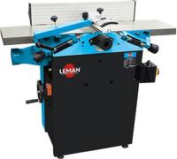 LEMAN - Regruesadora Cepilladora RAD250, 250 mm, Motor 1500 W, 3 Cuchillas, Mesa de 1080 mm, Avance Automático