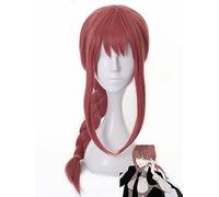 LeMarnia Makima peluca para anime motosierra hombre Anime Cosplay peluca Halloween peluca trenzado