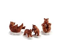 Lemax 02943 Figura de Vail Village: Bear Family Snow Day