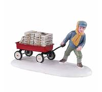 Lemax 02948 Caddington Village Figurine: Morning News