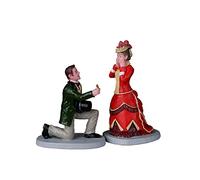 Lemax 22141 Caddington Village Figurine: The Proposal