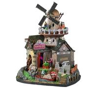Lemax 25849-UK Spooky Town Sights & Sounds: Headstone Mill Brewery