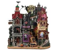 Lemax 25919 Fachada de la Ciudad Espeluznante: Raven Hill