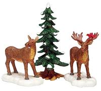 Lemax 32725 - Figura de Pueblo navideño: Mr & Mrs Moose